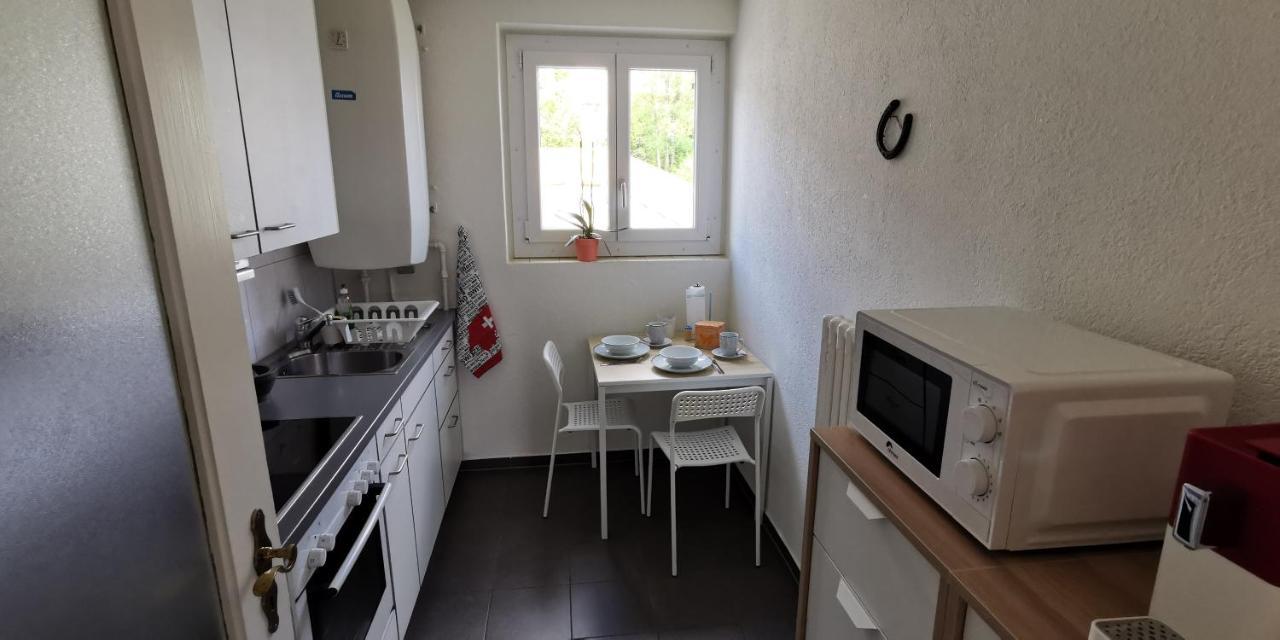 Helvetia 2 Zimmer Apartment Mit Parkplatz Zurich Extérieur photo